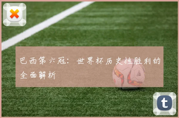 巴西第六冠：世界杯历史性胜利的全面解析